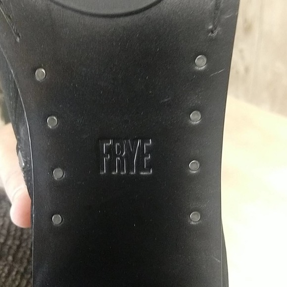 FRYE Danica Peep Toe booties Leather Boots 9 - $298 - Picture 8 of 16